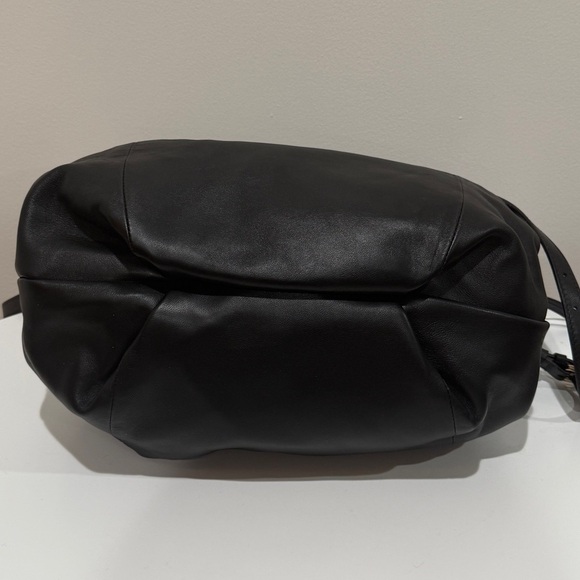 NWT Dries Van Noten Twister Leather Top Handle Shoulder Bag Black Made in Italy - Picture 8 of 16